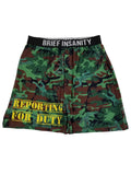 Green Camo Boxer Shorts A258