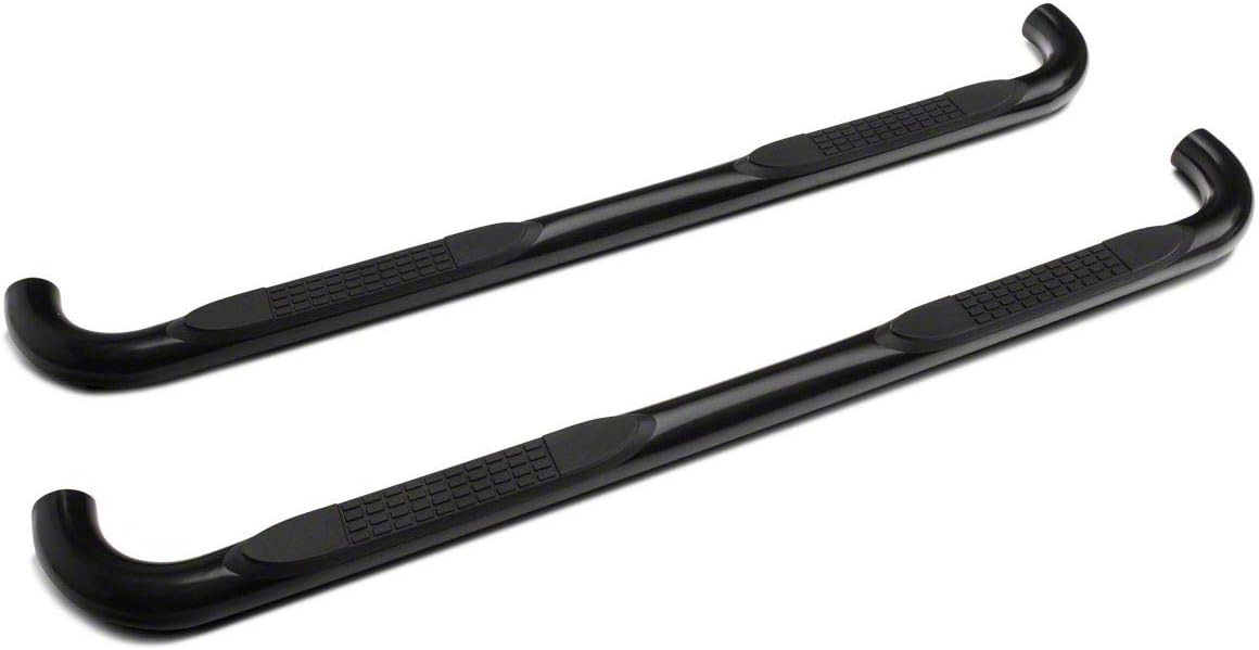 Black 3-Inch Side Step Bars P744