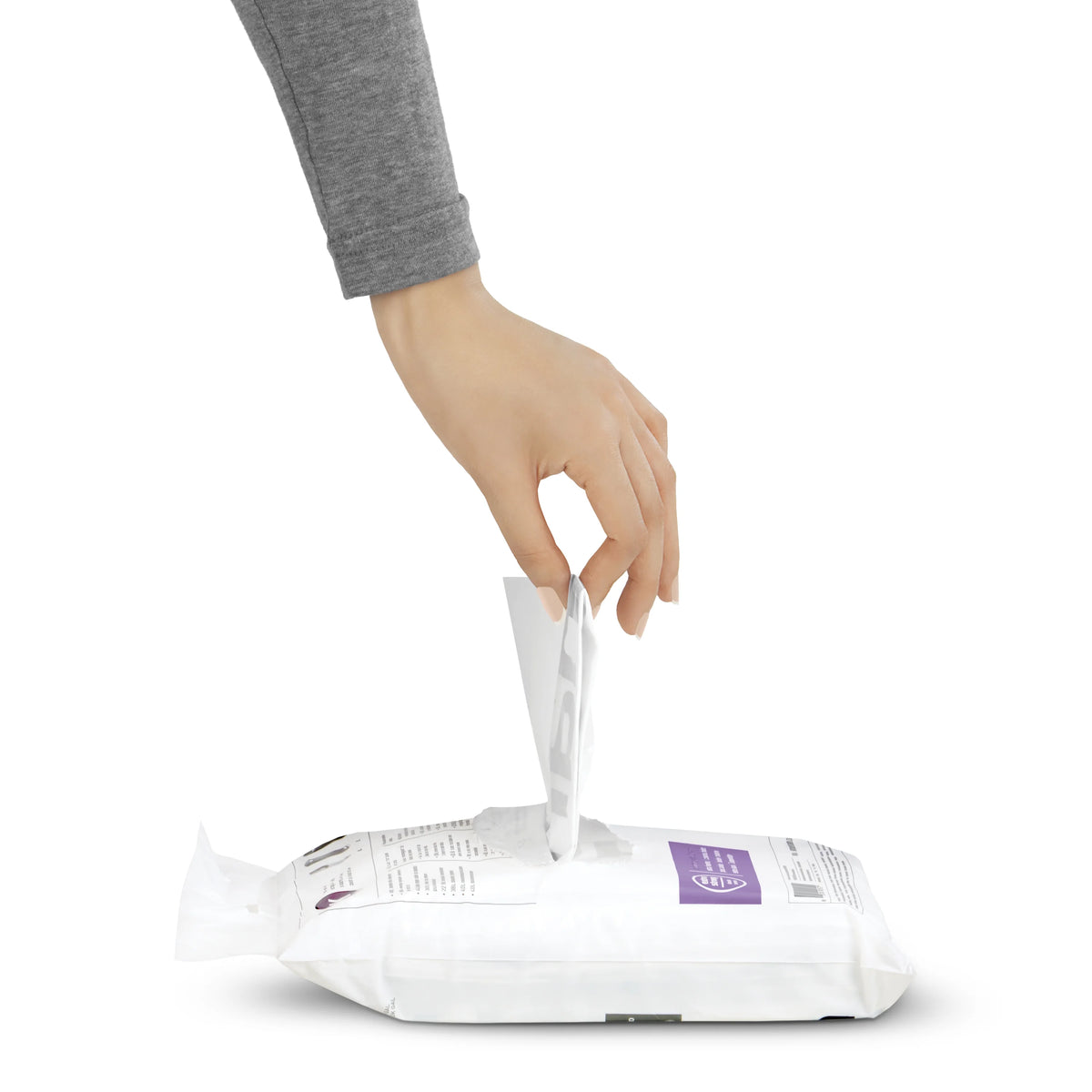 White 45 Liter Drawstring Trash Bags W916090