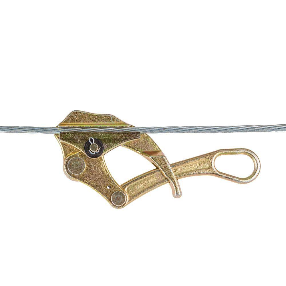 Parallel Jaw Grip for Guy Strand, EHS, Coated Cable T853
