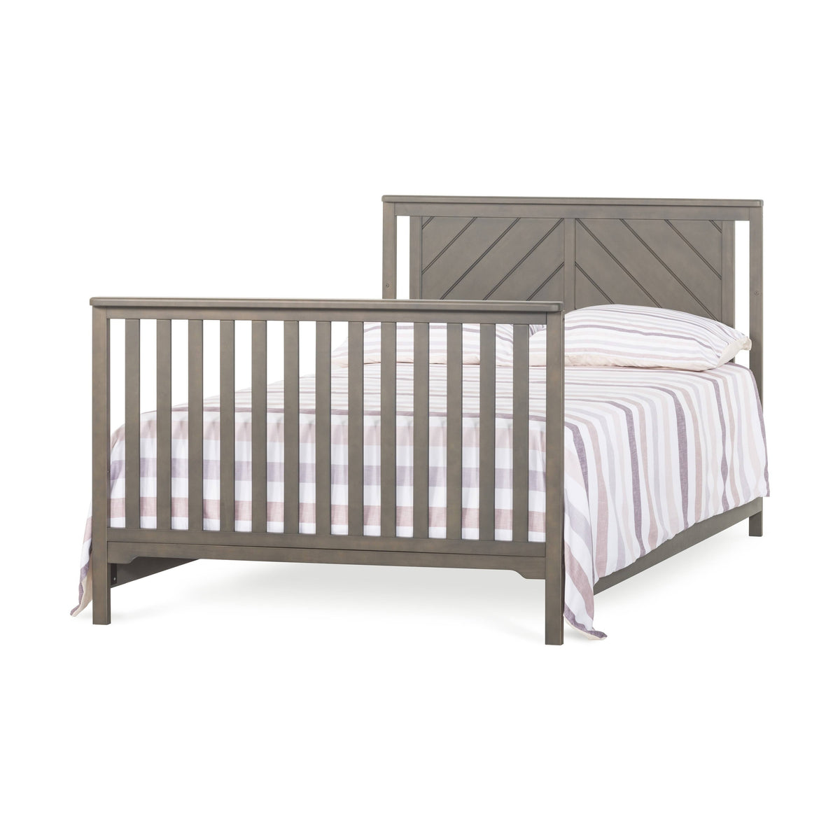 Full Size Bed Rails - Matte White G567