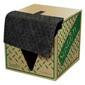 Recycled Universal Black Absorbent Pad 100/Box E50399