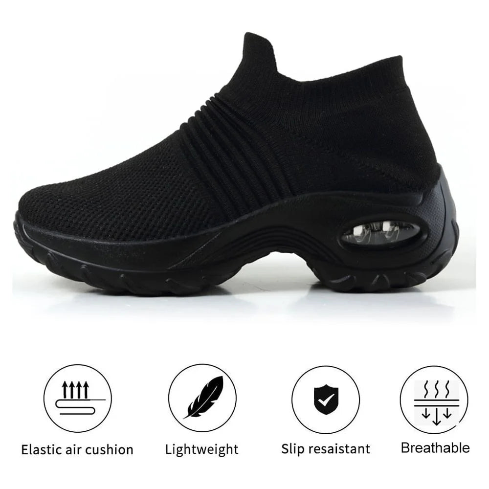 Women's Slip on Mesh Walking Shoes U395710