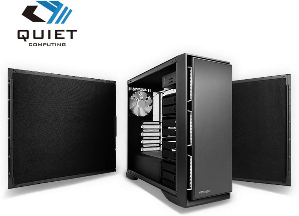 Mid-Tower PC Computer Case with Sound Dampening Panels W68094