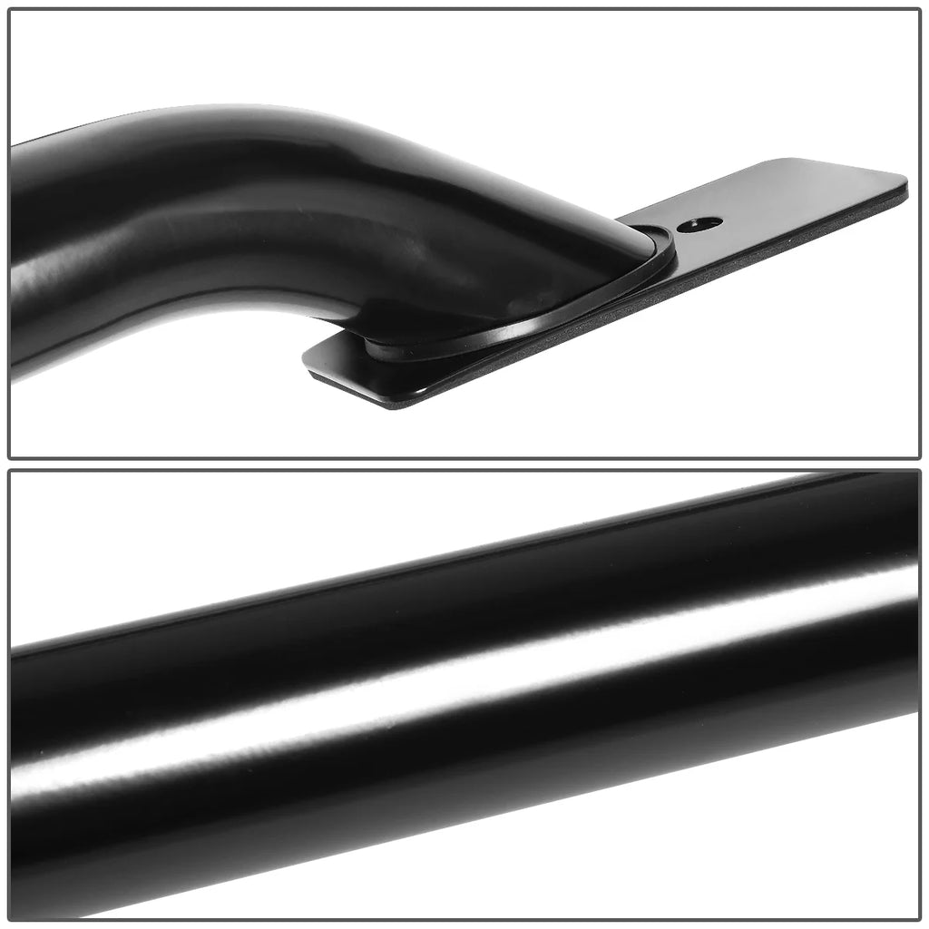 Pair of Mild Steel Black Truck Side Bar Rail F92805