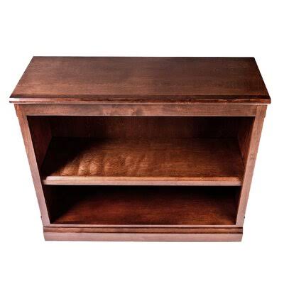Antique Alder 5 Shelves Standard Bookcase X1330