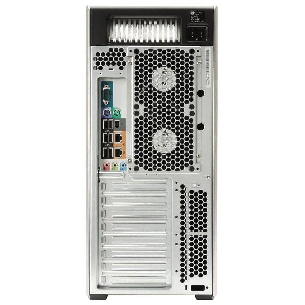 HP Z800 Workstation 2x E5620 Quad Core 2.4GHz 96GB 2TB Dual DVI K9117