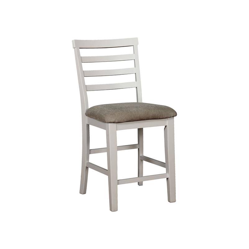White 3-Piece Wood Counter Height Dining Set H345503
