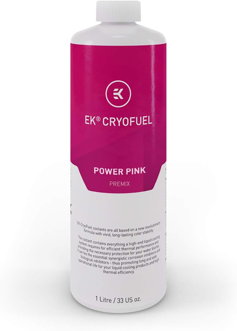 Power Pink PC Coolant, 1000mL, 2-Pack H18732