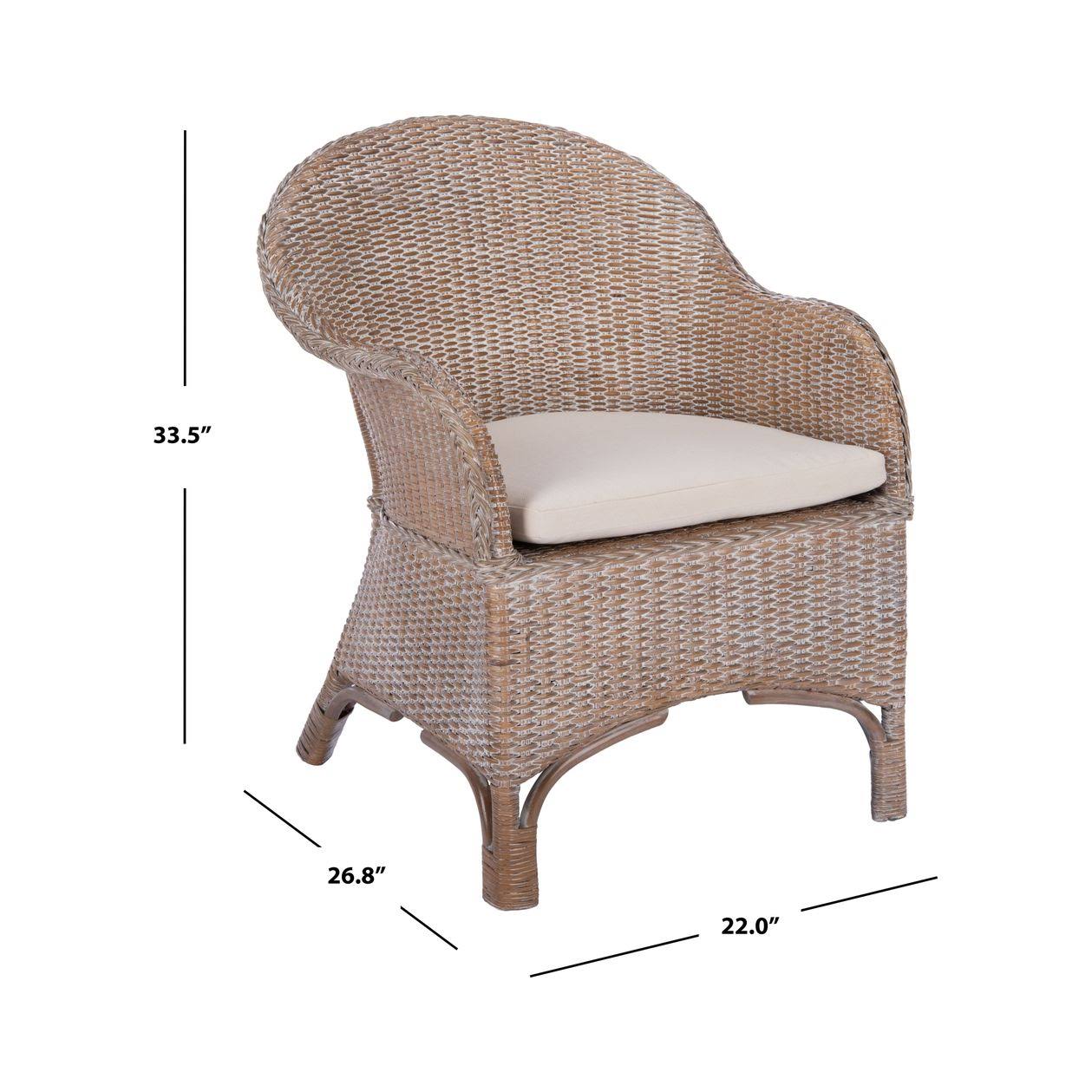 Gray White Accent Chair G614