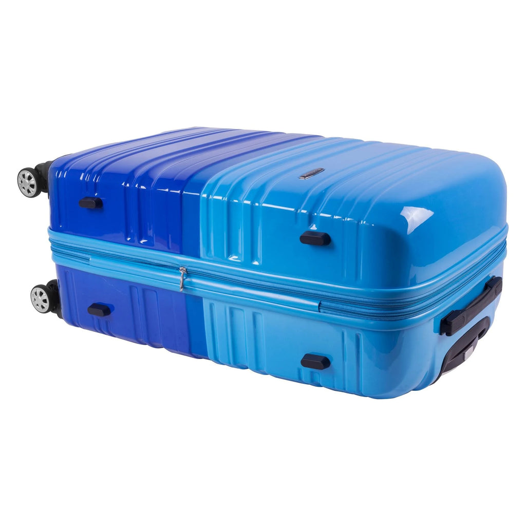 2-Piece Expandable Polycarbonate Spinner Set Blue W3447
