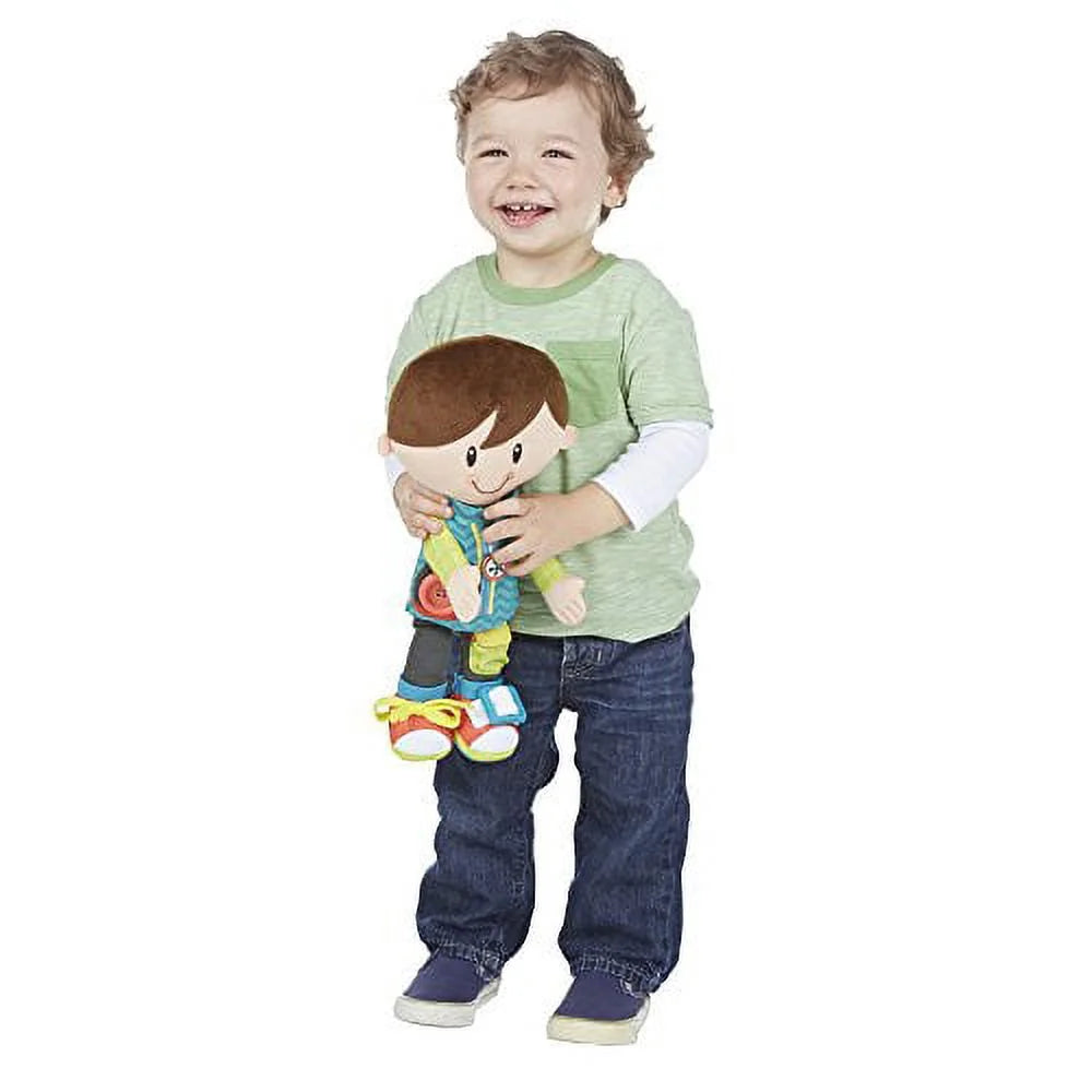 Playskool Dressy Kids Boy Activity Stuffed Doll Plush Toy X81447