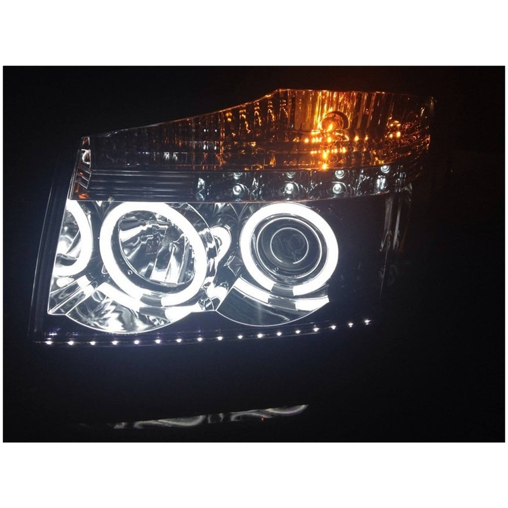 2004 Nissan Titan CCFL LED Projector Headlights J493