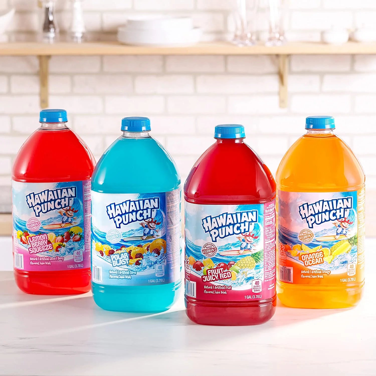 Hawaiian Punch Polar Blast Juice, 10 Fluid Ounce, 6 Count Bottles V7609
