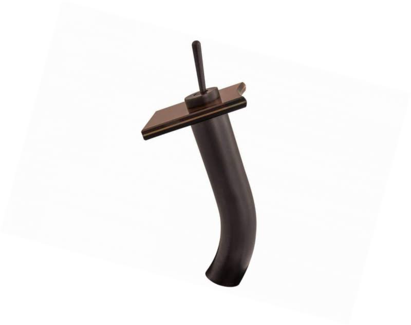 Oil Rubbed Bronze Waterfall Vessel Faucet O542593