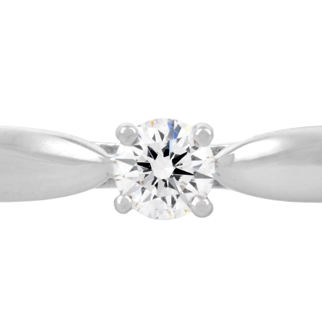 Solitaire Diamond Ring Pt950 K78790