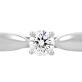 Solitaire Diamond Ring Pt950 K78790