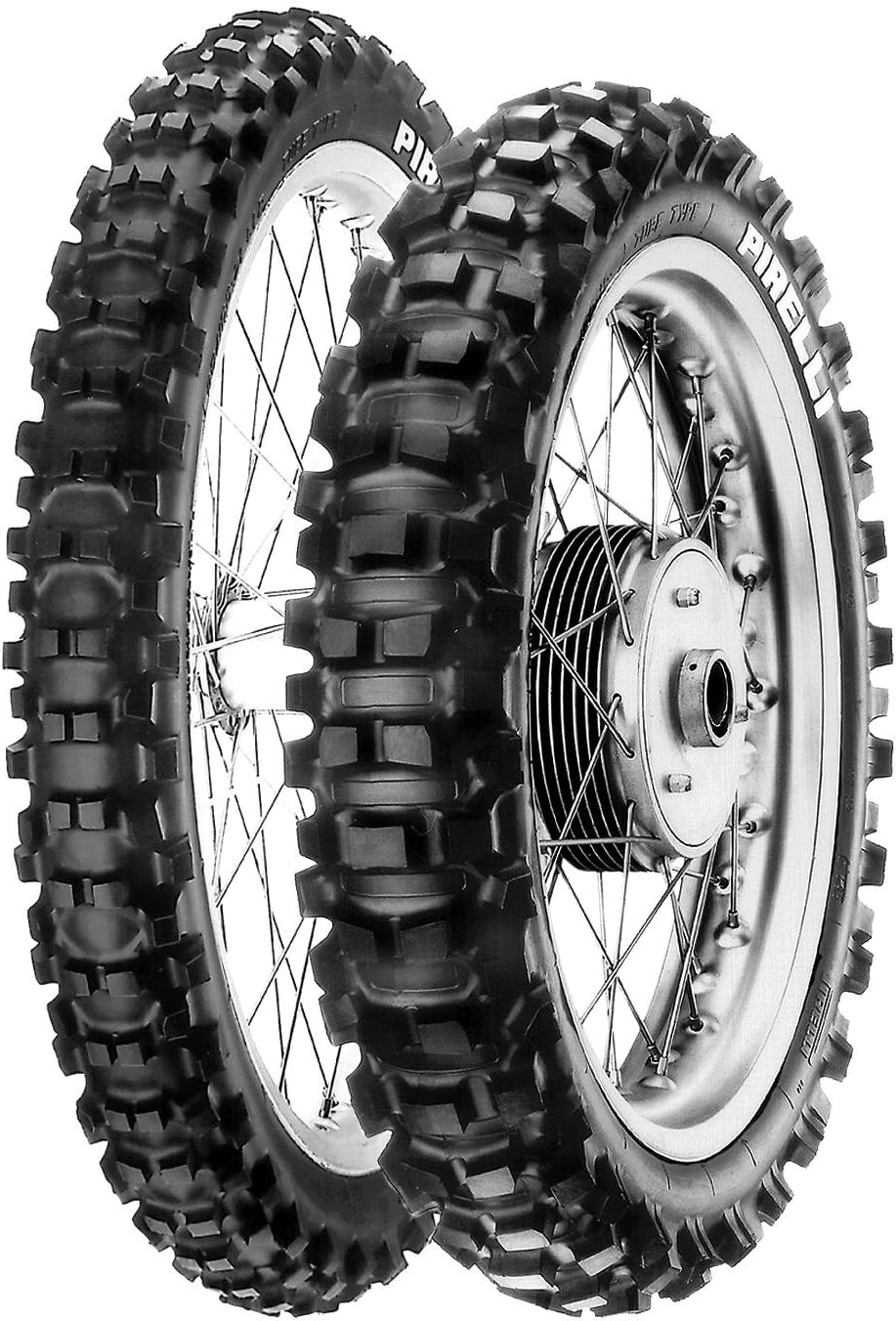 110/100-18R Mid Hard Rear Tire H457