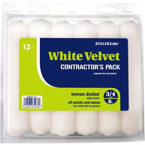 6x22 x 3/4x22 Dralon Woven Mini Roller Cover Refill, 12/Pack 5/Case U581