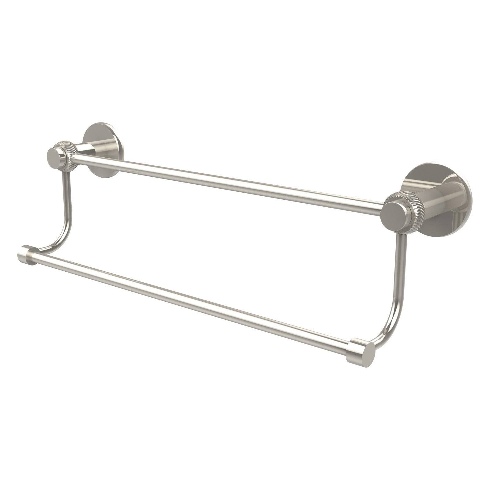 36 in. Polished Nickel Double Towel Bar N429