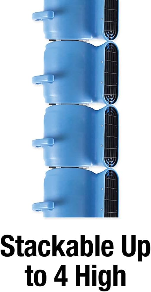 Blue 3 1/3 HP Air Mover Carpet Dryer D862858
