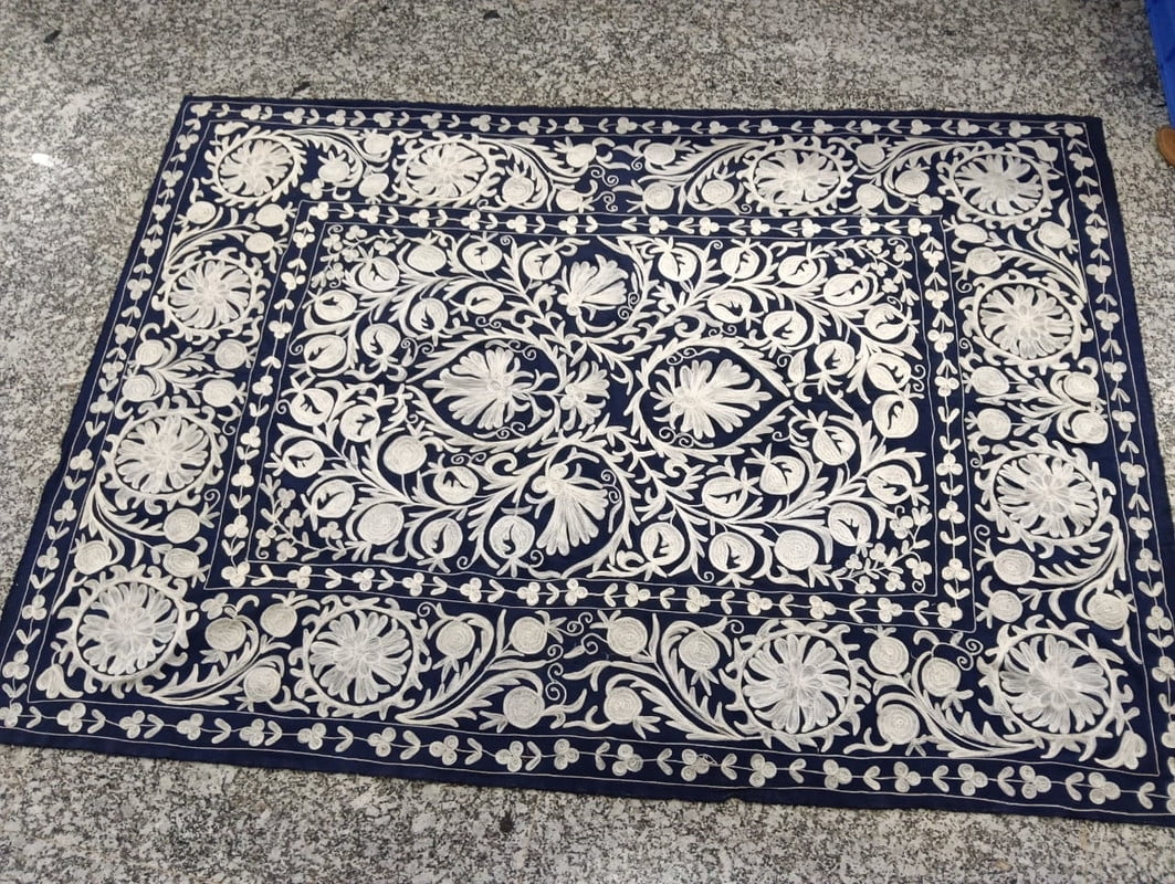 Floral Flat Sheet, Full/Queen E78565