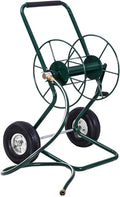 Steel Frame Garden Hose Reel Cart V65446