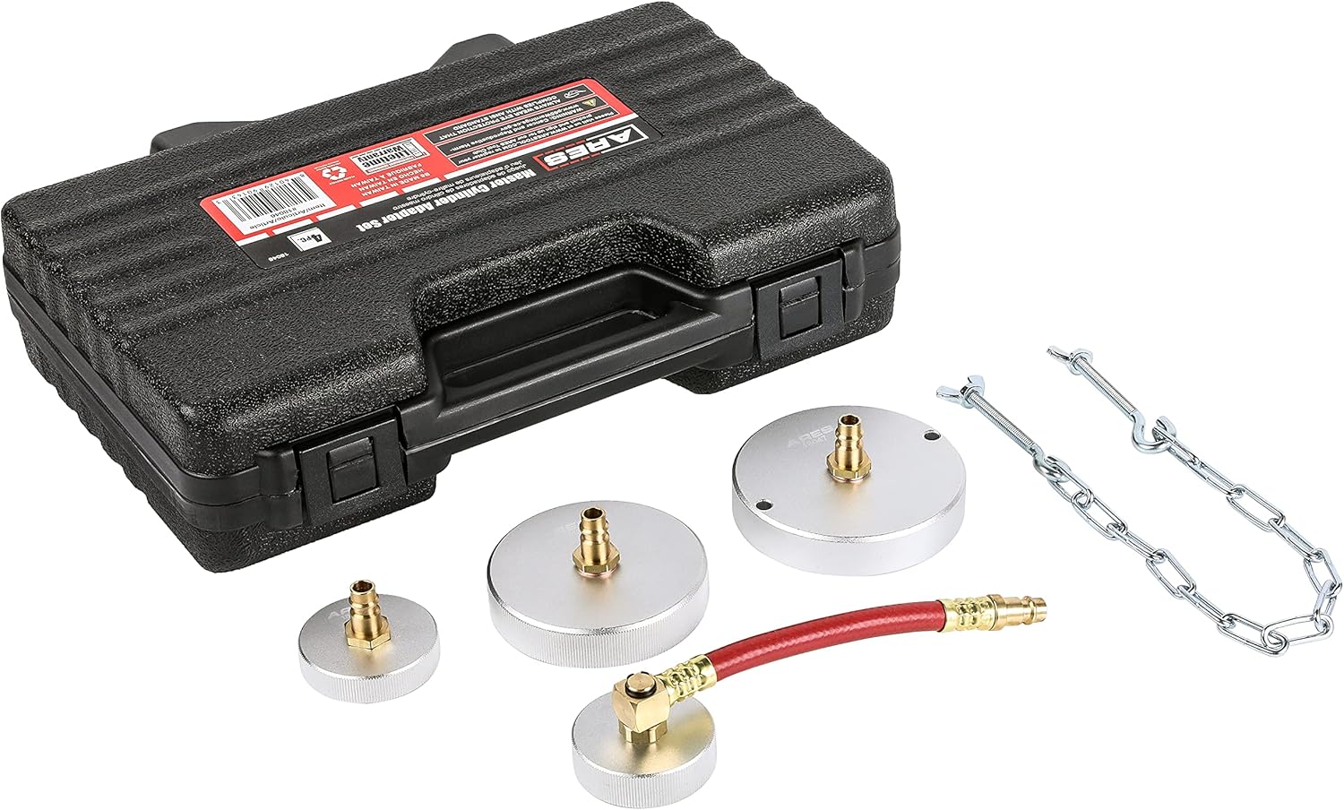 4-Piece Master Cylinder Adapter Set for Brake Fluid Filling J8213