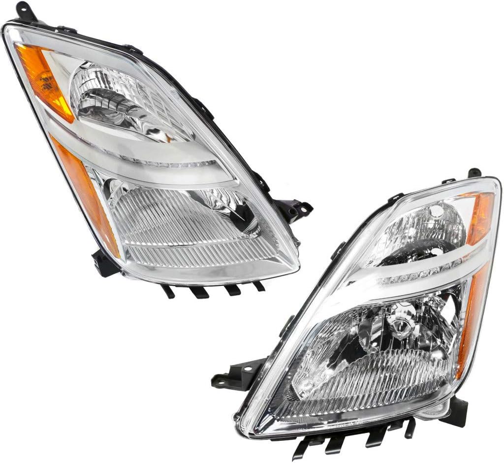 2005-2009 Toyota Prius Headlight Assembly Driver Side Y34788
