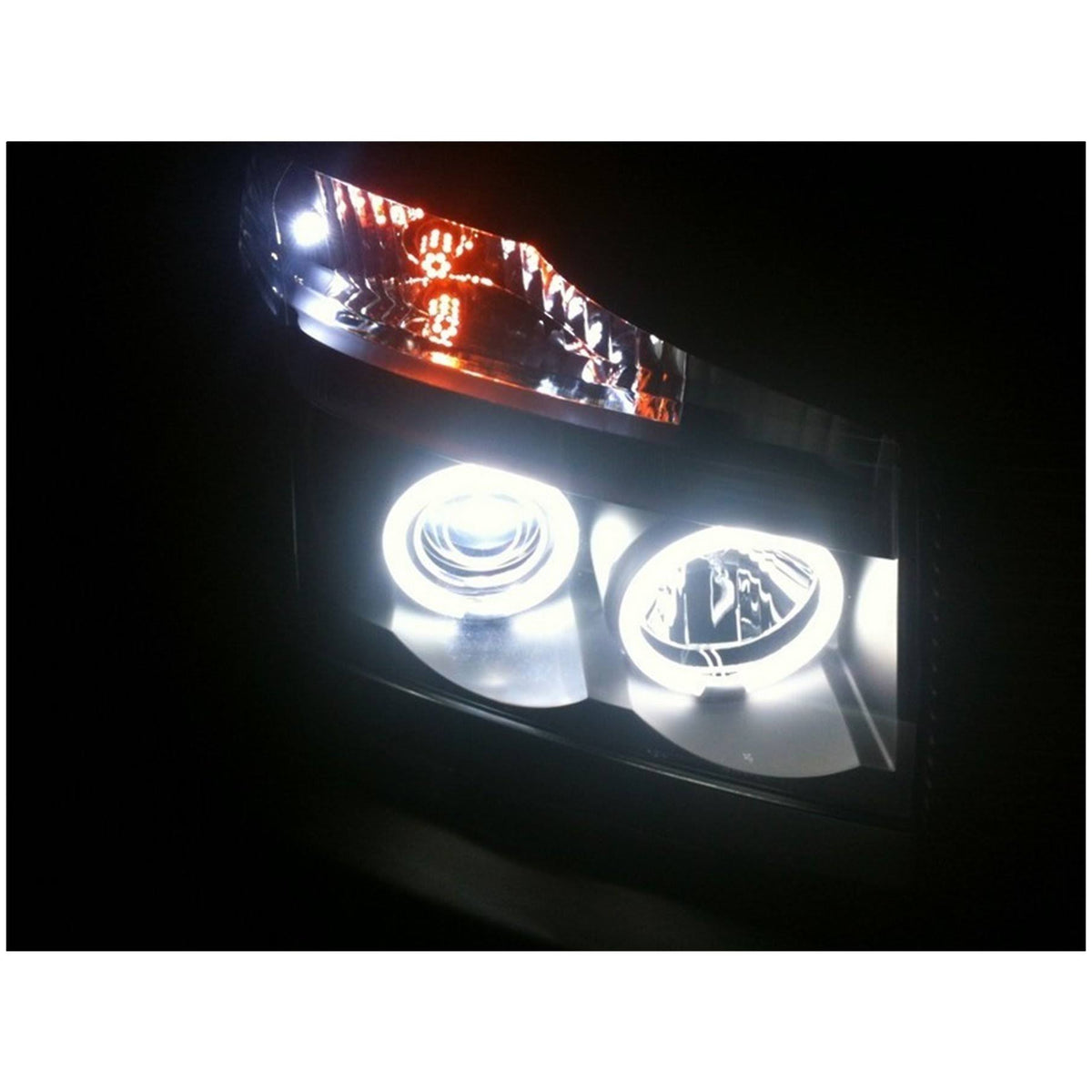 2004 Nissan Titan CCFL LED Projector Headlights J493