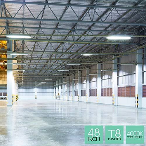 Pack of 4 LED 48 inch Tube Light, 4000K Cool White, T8 P94231