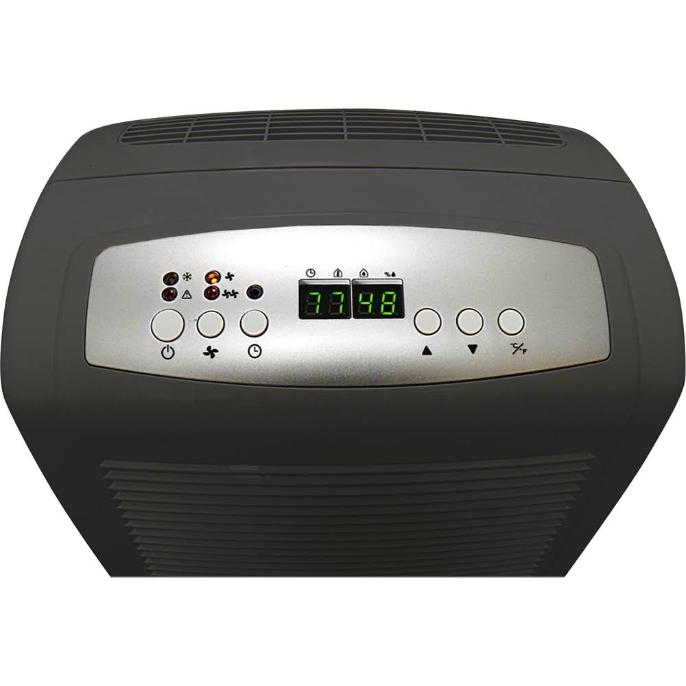 50 Pint Slate Gray Portable Dehumidifier with Pump W662