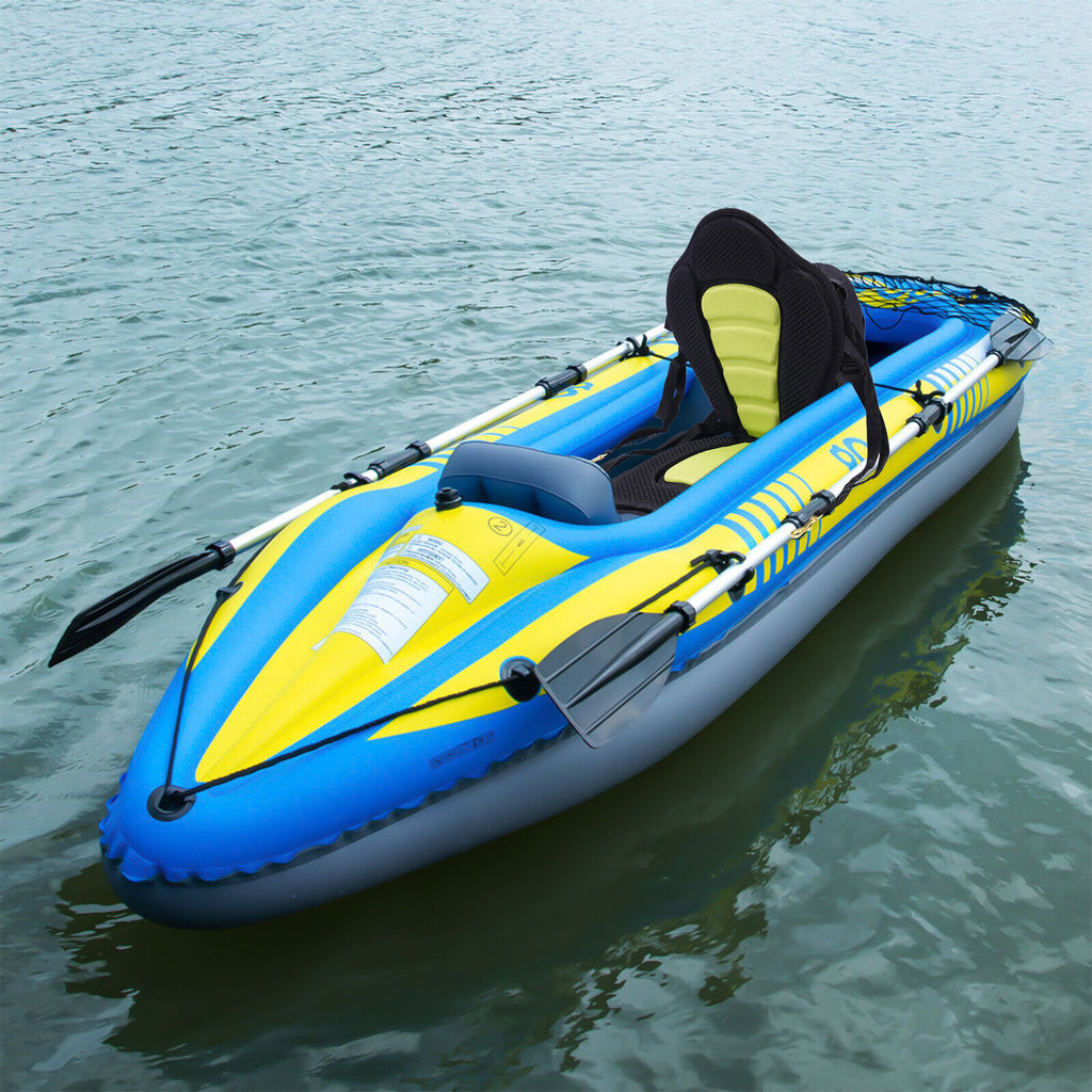 Padded Kayak Seat with Detachable Backrest and Storage Bag A56196