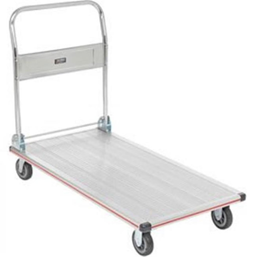 Folding Aluminum Platform Truck, 48 x 24 in. - 600 lbs H131