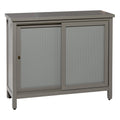 Grey Wood Cabinet L3051