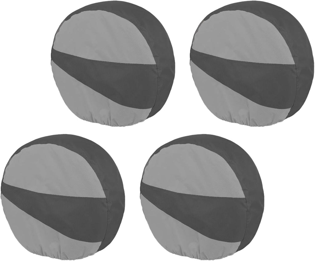 White Tire Covers 4 Pack for Truck SUV Trailer Camper RV F151