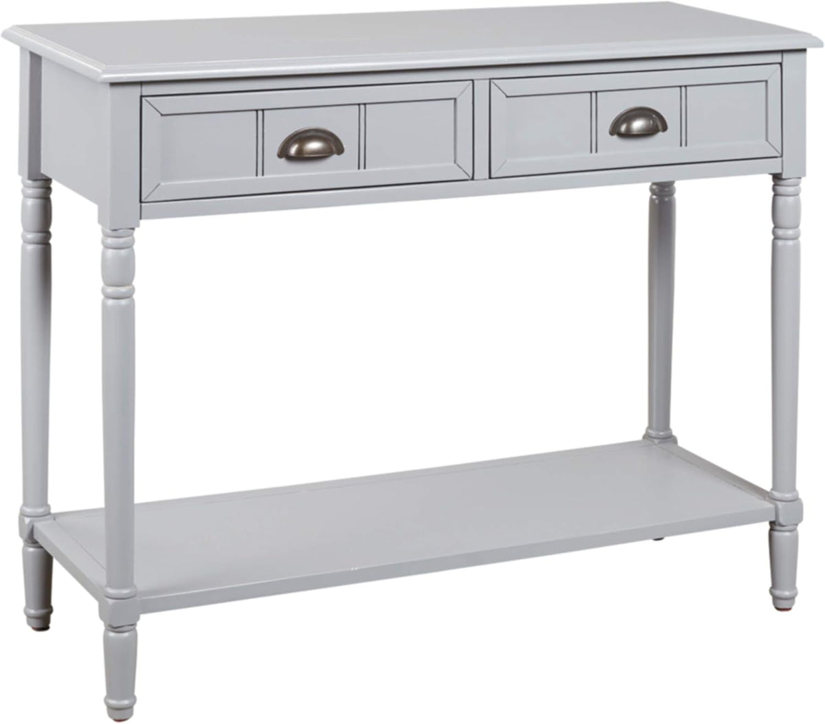 White 2 Drawer Console Sofa Table W365163