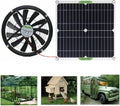 Solar Exhaust Fan IP65 Waterproof 100W 12V I5004