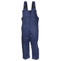 Navy FR Insulated Bib Overall Q721463