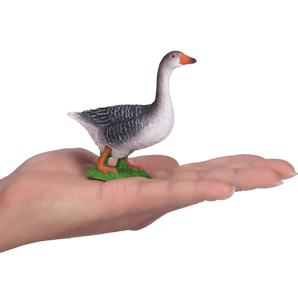 Grey Goose Realistic Hand Painted Toy Figurine S95009