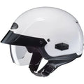 White Medium Half Helmet N402