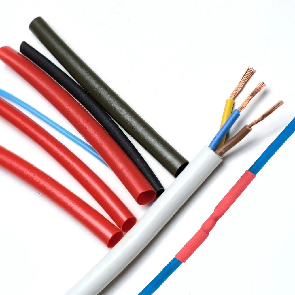18mm Dia 33ft 4:1 Dual Wall Adhesive Lined Black Heat Shrink Tubing N33354