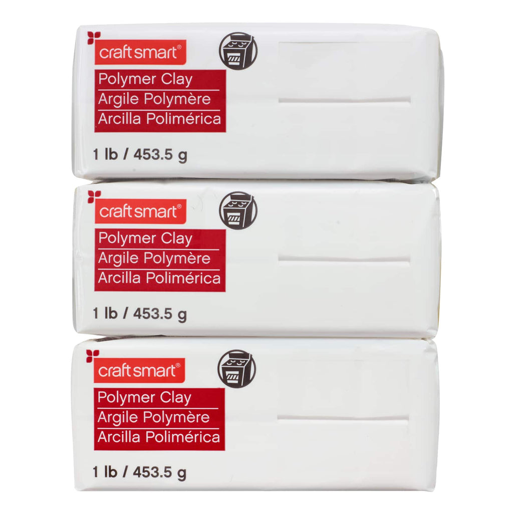 3lb. White Oven-Bake Polymer Clay A531