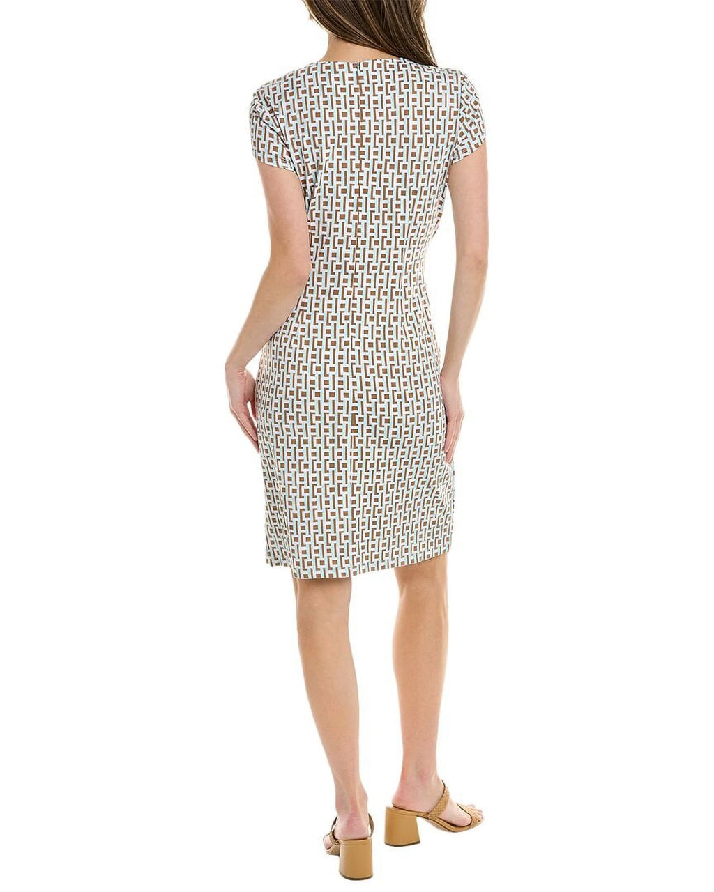 White Midi Dress S79204