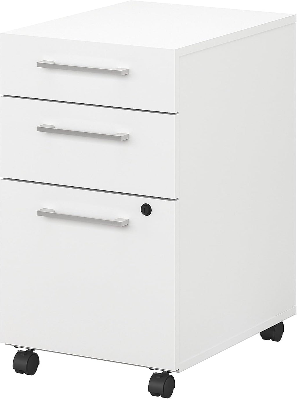 3 Drawer Mobile File Cabinet in Storm Gray X89163