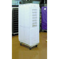 Translucent White Rack Cover with Velcro Flap H32293