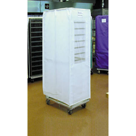 Translucent White Rack Cover with Velcro Flap H32293