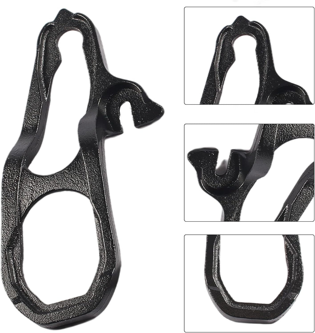 Front Car Tow Hooks Left & Right for Dodge Ram 1500 2019-2021 (Black) U7682