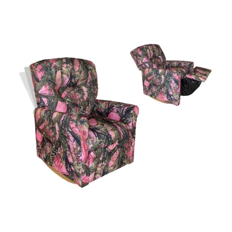 Camouflage Pink Rocker Recliner J82241