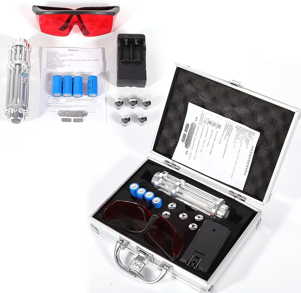 Blue Beam Laser Pointer Pen Flashlight S5974